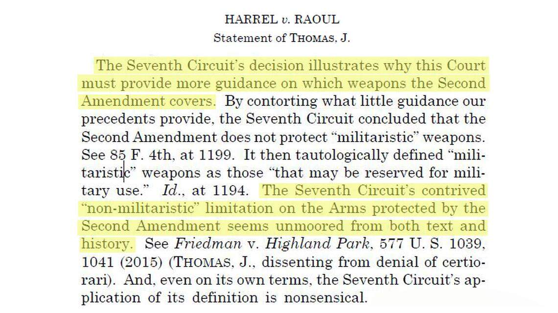 U.S. Supreme Court makes announcement about Illinois’ ban on assault weapons