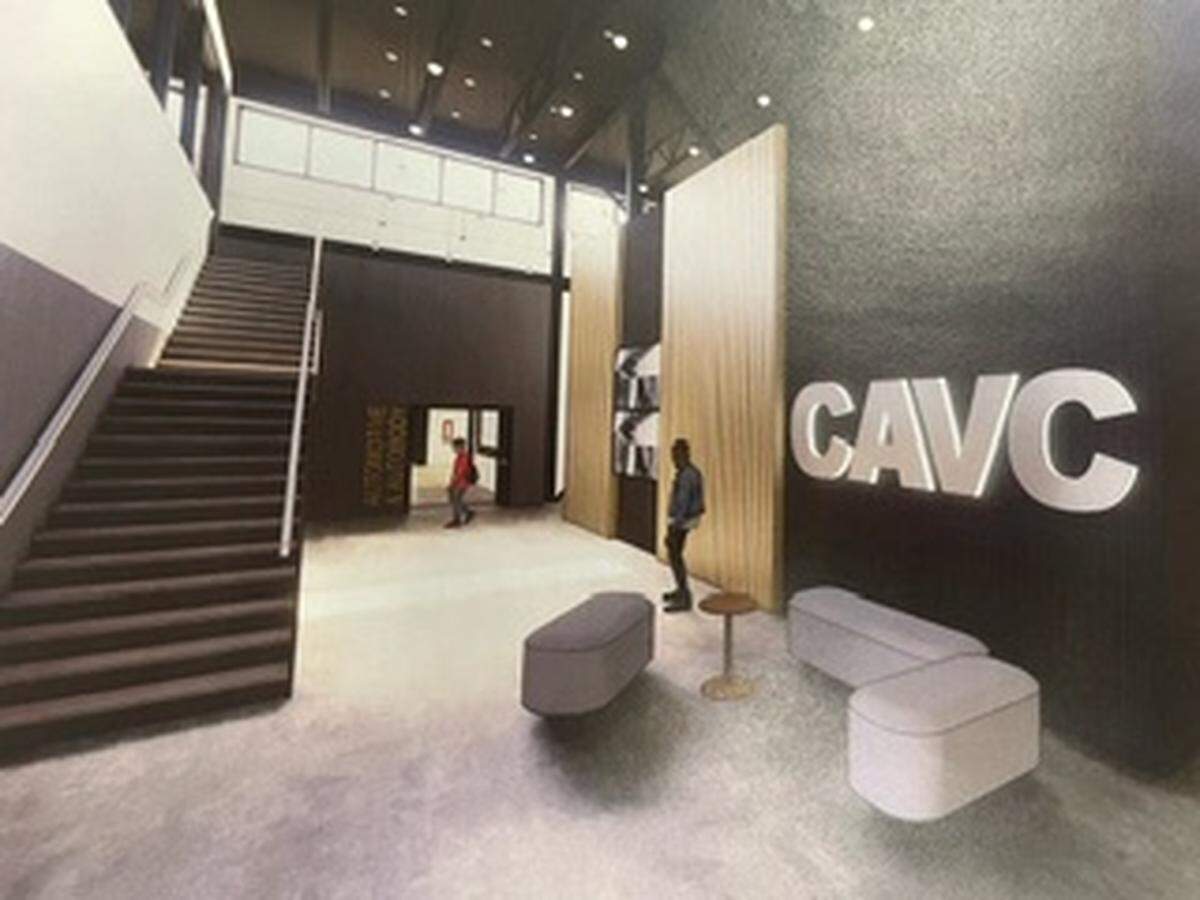 This rendering shows what the interior of the future Collinsville Area Vocational Center will look like.