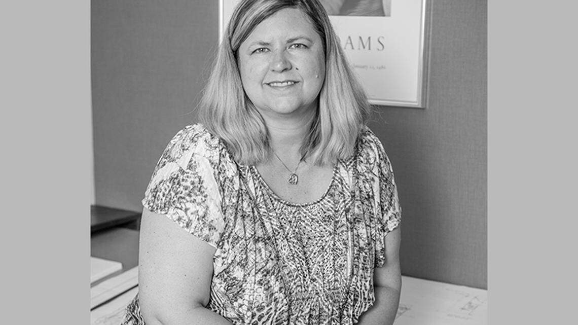 Virginia (Gina Aldridge) Hofer, candidate for Dupo 196 School Board