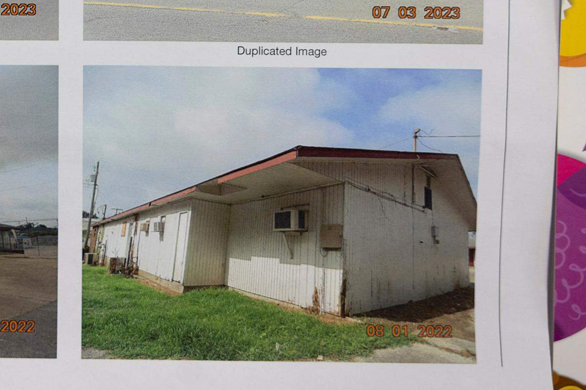 The motel the Casners bought as it looked in 2022, before it was remodeled.