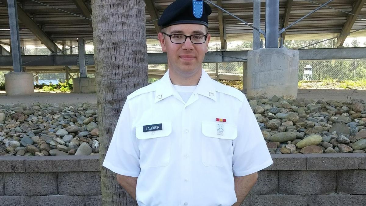 Senior Airman Taylor Labrier, 31, of Fairview Heights, died in a car accident in Mississippi on Aug. 5. He was a communications expert with the 183rd Wing based in Springfield.