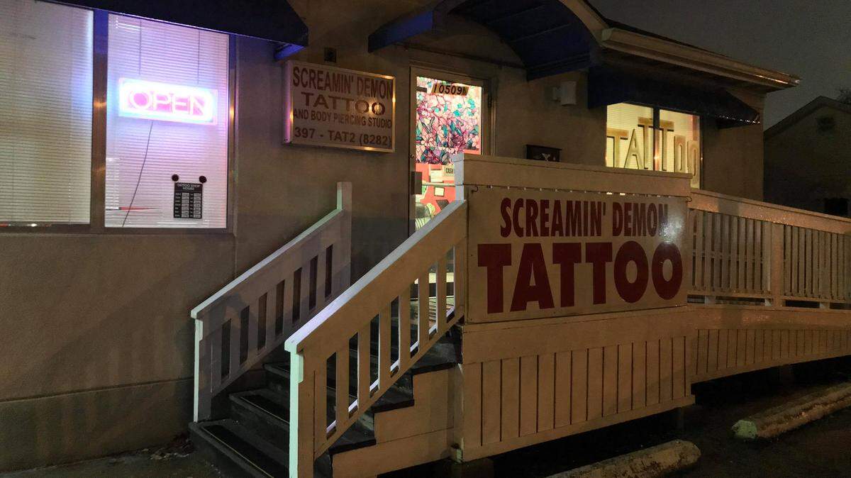 Screamin’ Demon Tattoo shop in Fairview Heights