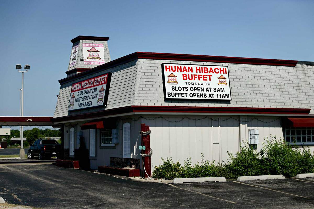 Hunan Hibachi Buffet, which currently offers video slots, is located across from the possible site where Waukegan’s new casino may be located.