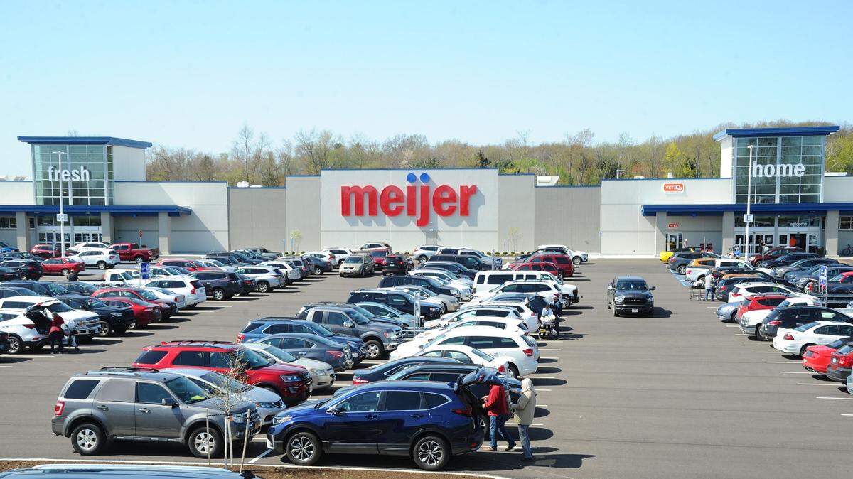 A newly-opened Meijer grocery and retail supercenter in Ohio is pictured in this 2022 photo.