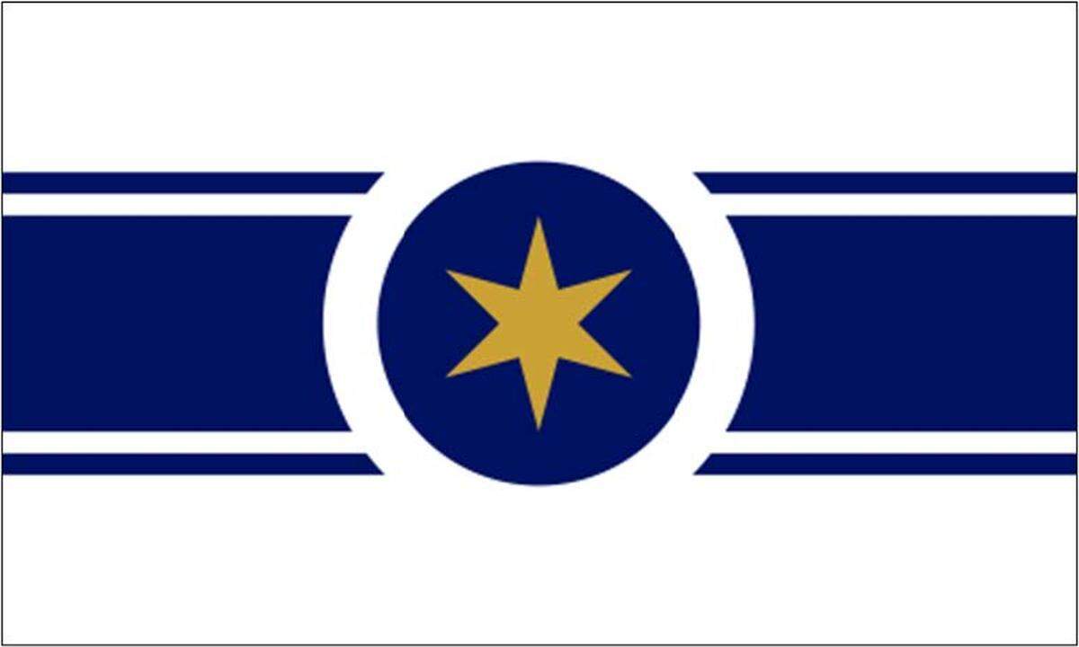Relationship to Illinois: I’ve lived here for nearly 10 years and have grown to love this state. It’s an excellent place to settle down, with welcoming people who have always made me feel at home. From stunning city views to beautiful countryside, my appreciation for this state has deepened. Explain the meaning behind your flag: A large gold star in the center draws attention, much like the standout features of our state. Gold color symbolizes out the richness in our state, people, land and views. A horizontal blue line symbolizes lake Michigan, separating the sky from the rich land. Two smaller lines add a neat, elegant touch. The central circle abstractly represents the view from above Abraham Lincoln’s hat.