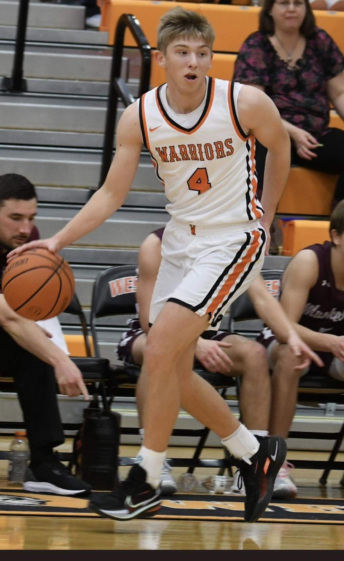Grant Fridley of Wesclin High School is the winner of this week’s Belleville News-Democrat Boys Player of the Week high school basketball poll, as selected by readers of bnd.com.​
