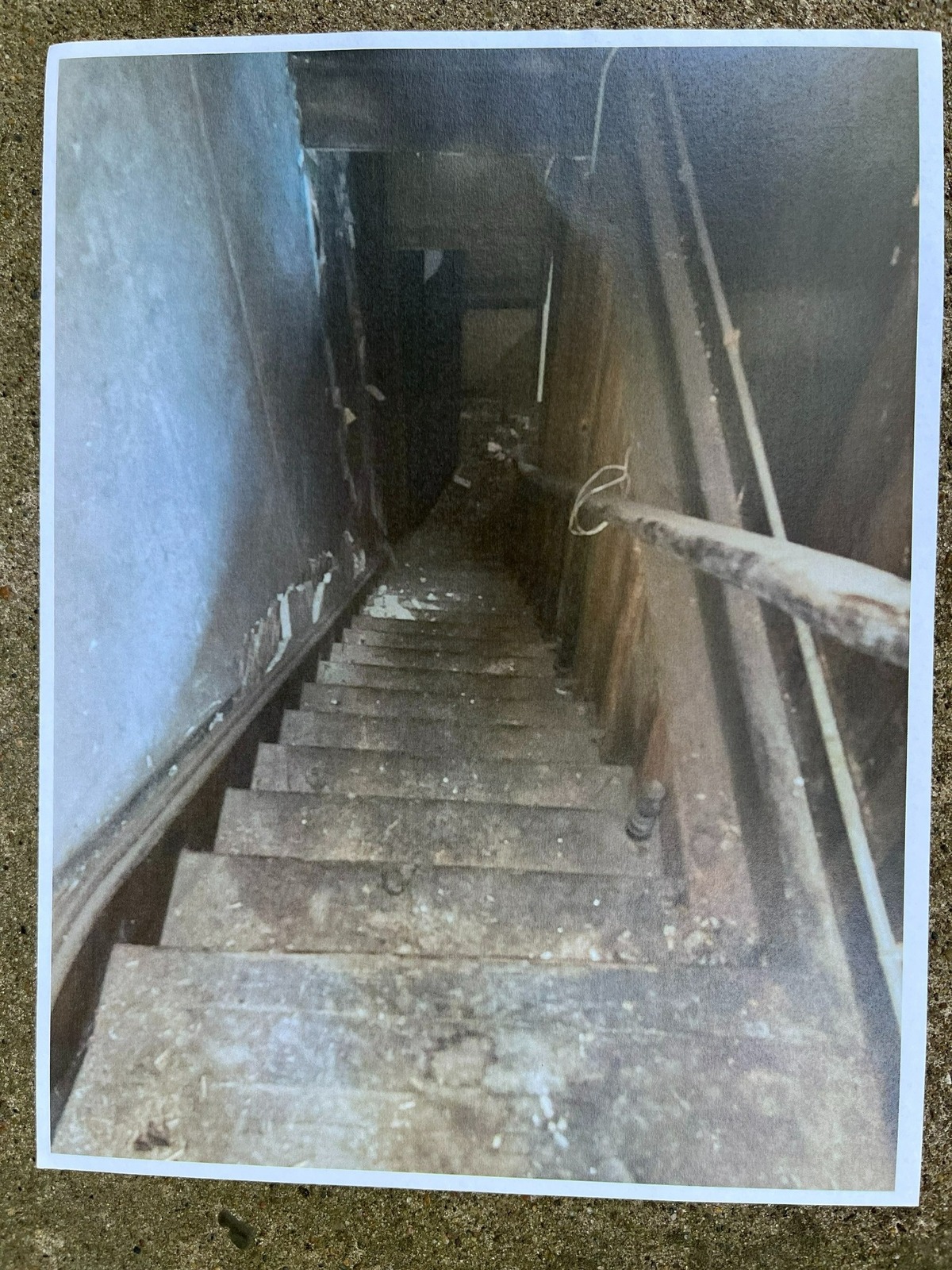 One of about 80 photos taken by Scott Tyler, the city of Belleville’s director of health, housing and building, inside a derelict building at 1013 W. Main St. that is slated for demolition.