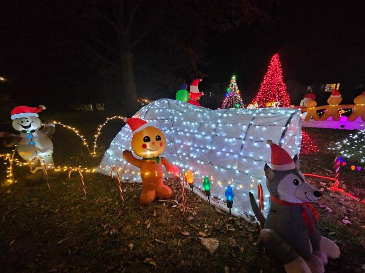Here’s what to know about visiting festive light displays in the metro-east this year, including this Belleville neighborhood display and more.