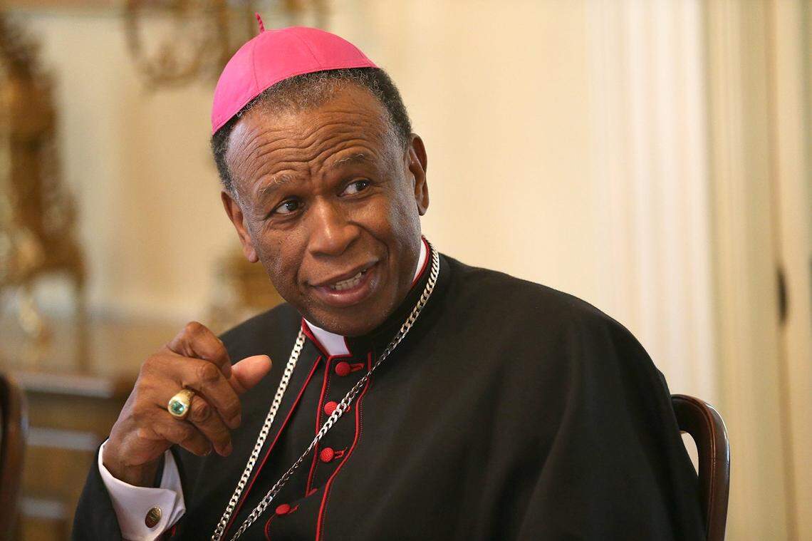 The Most Rev. Edward K. Braxton, current Bishop of Belleville