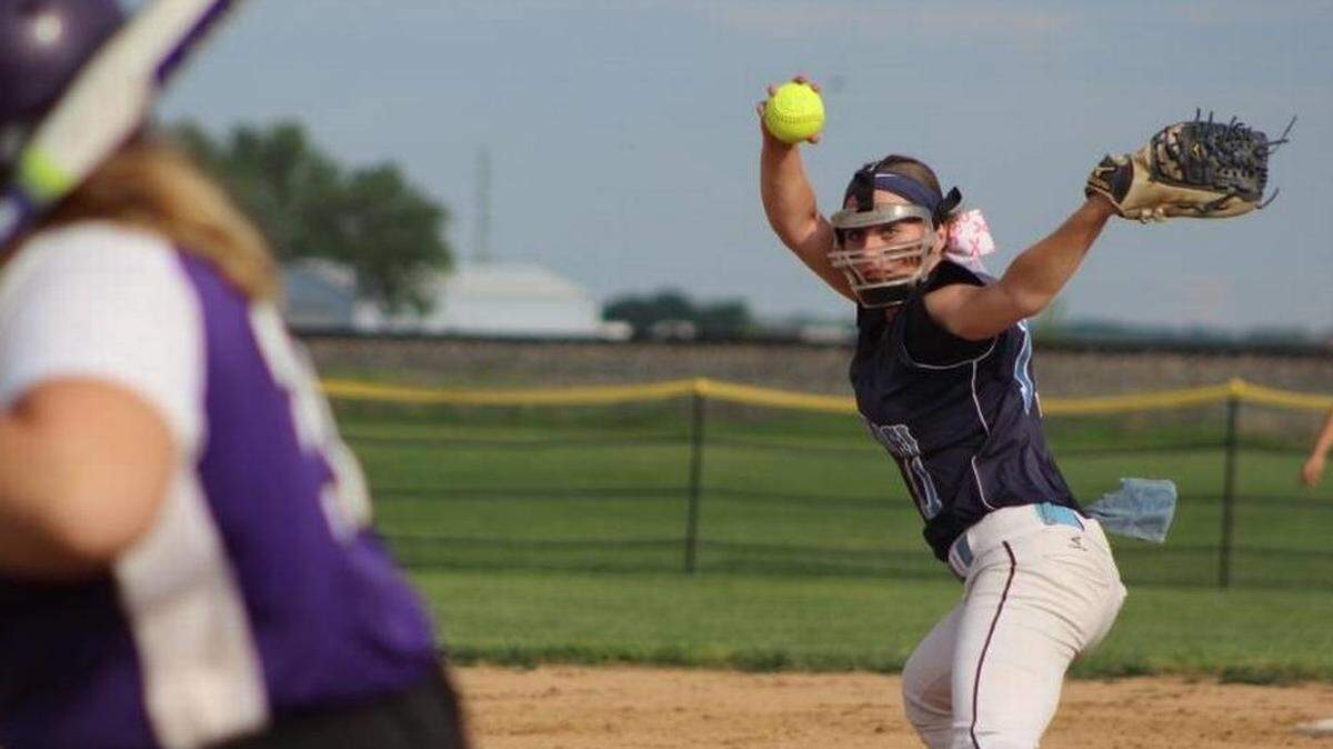 Mater Dei junior Hayley Palm is among area leaders in batting, home runs and RBIs this season. She also has nine wins in the pitcher’s circle for the Knights.