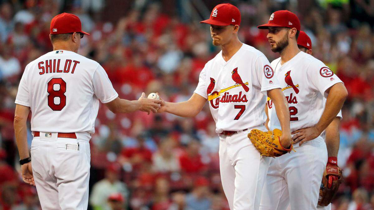 Mike Shildt needs to take the ball permanently away from Luke Weaver and rely on the young pitchers who got the Cardinals back into contention.