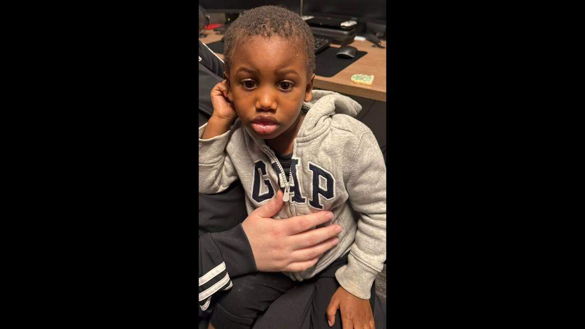 This child was found wandering the second level of the Red Lion Inn in Caseyville, Il. Tuesday morning. If you have information that can help identify the child, the Caseyville Police Department at 618-344-2151 or Department of Children and Family Services at 618-583-2211.
