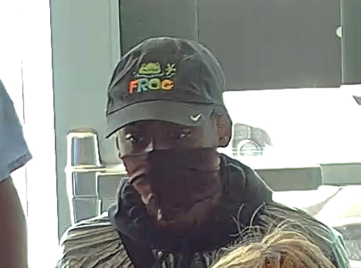 Investigators are looking for this man, who is believed to be connected to a robbery of the Bank of America Branch on Carlyle Avenue in Belleville Tuesday.