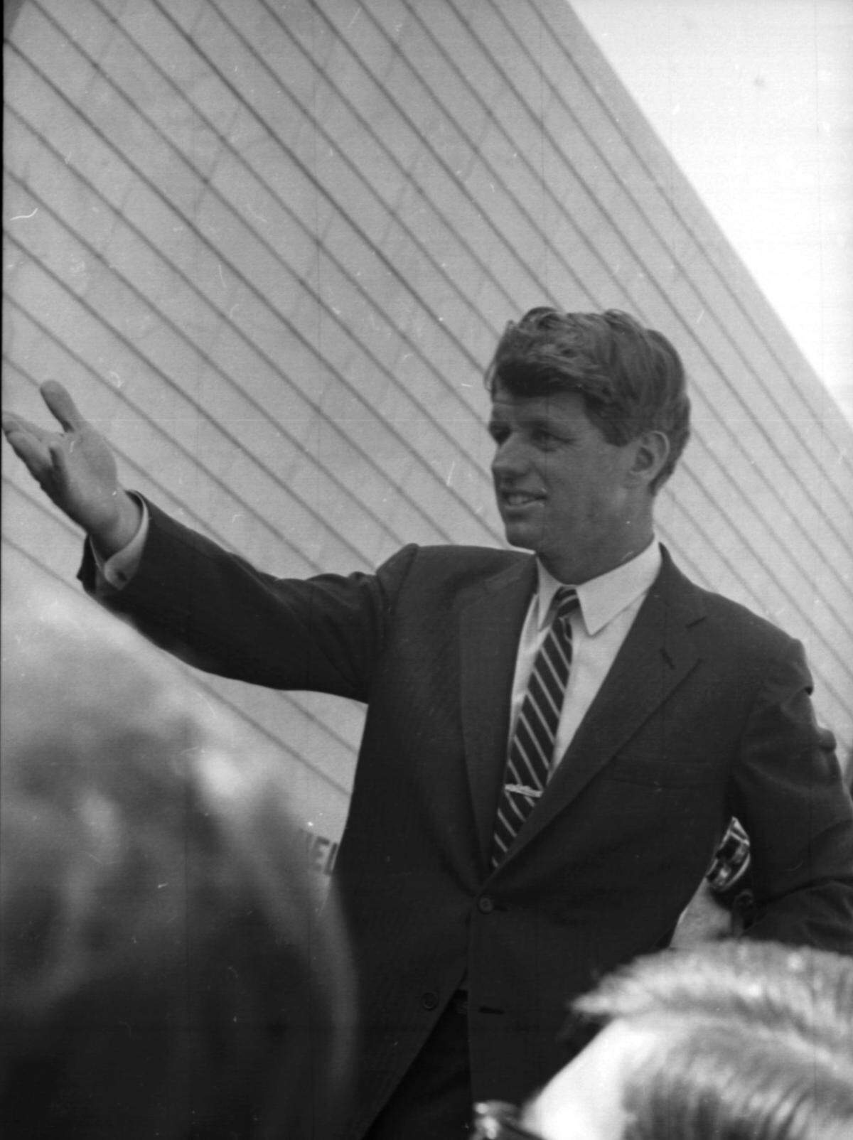 Robert Kennedy in East St. Louis. October 1966.