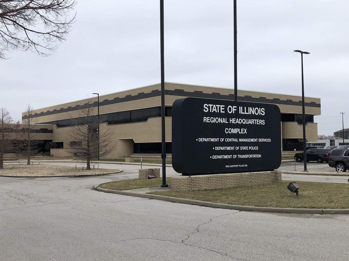 One of The Korte Company’s largest metro-east projects was a four-building complex with 152,700 square feet of space, built in 1987 to house the Illinois State Police and other agencies in Collinsville.