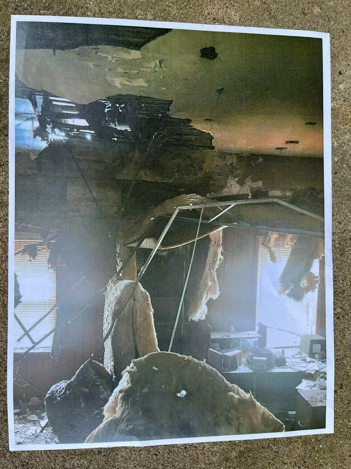 One of about 80 photos taken by Scott Tyler, the city of Belleville’s director of health, housing and building, inside a derelict building at 1013 W. Main St. that is slated for demolition.