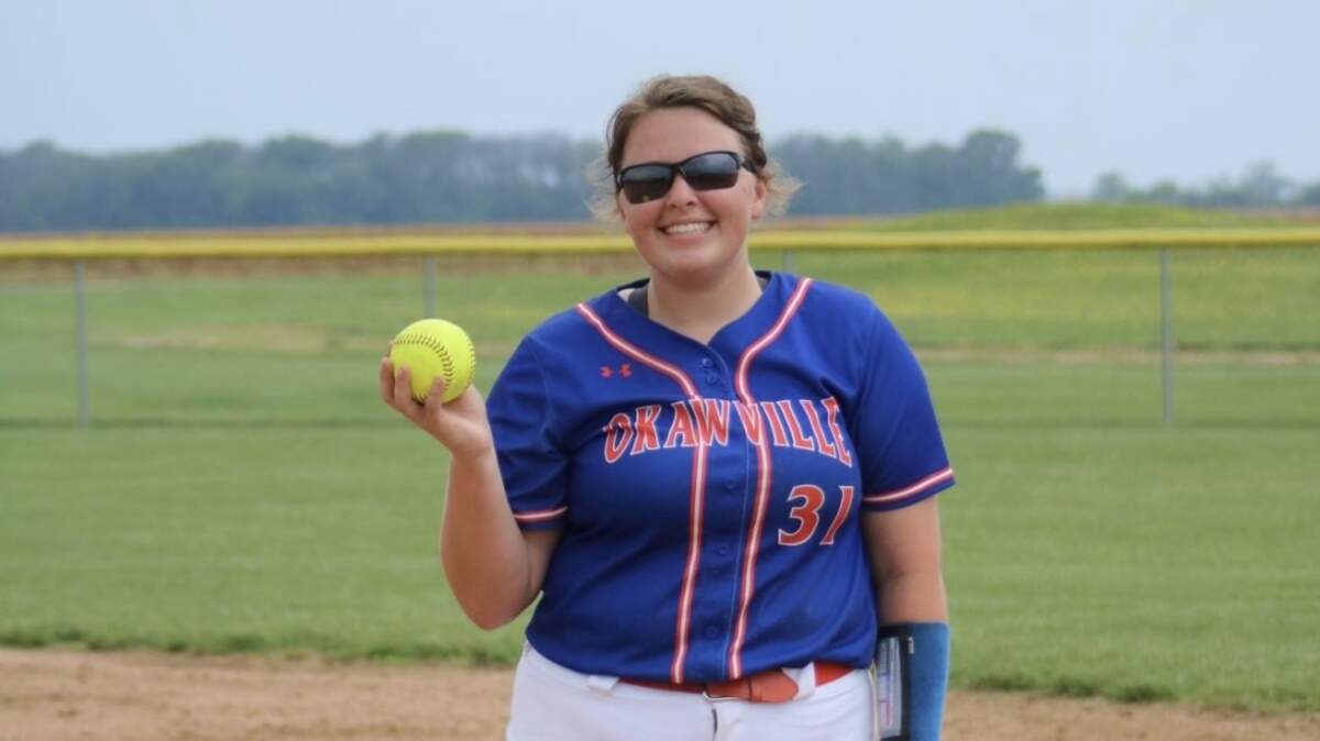 Taylor Hettenhausen of Okawville High School is the winner of this week’s Belleville News-Democrat Softball Player of the Week high school poll, as selected by readers of bnd.com.