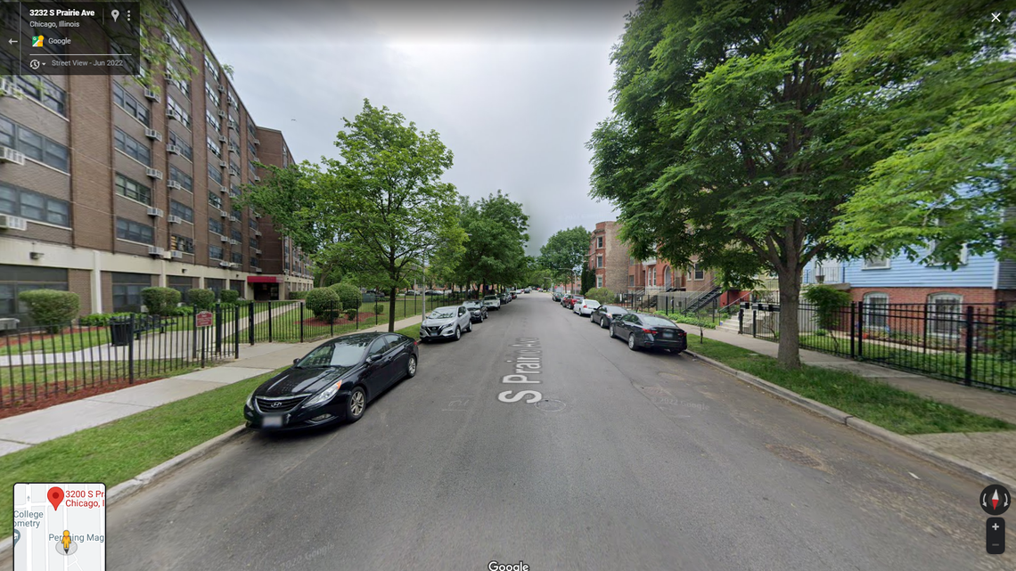 The family of an 87-year-old woman found her dead in her wheelchair in a Chicago apartment; her death was a homicide, Illinois police say.