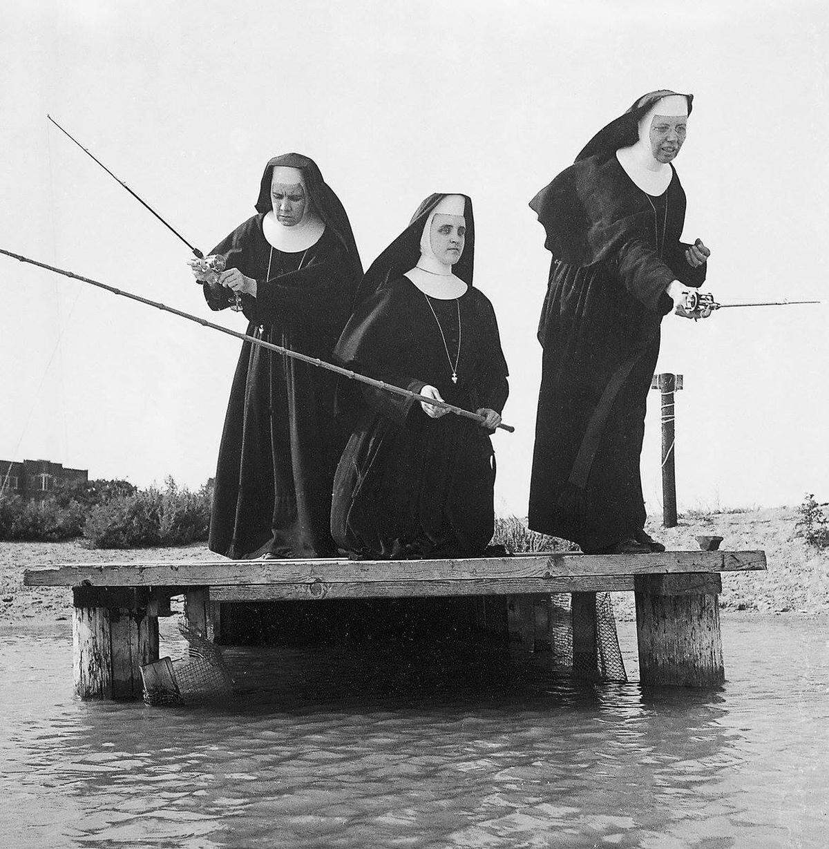 Nuns at the Adorers of the Blood of Christ convent in rural Ruma wore full habits until the 1960s, even while fishing, gardening and feeding livestock. Today, they wear street clothes with matching heart necklaces.