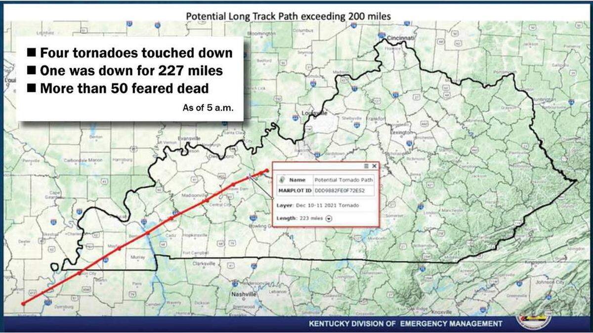 Kentucky tornado compares to Tri-State Twister that devastated southern Illinois