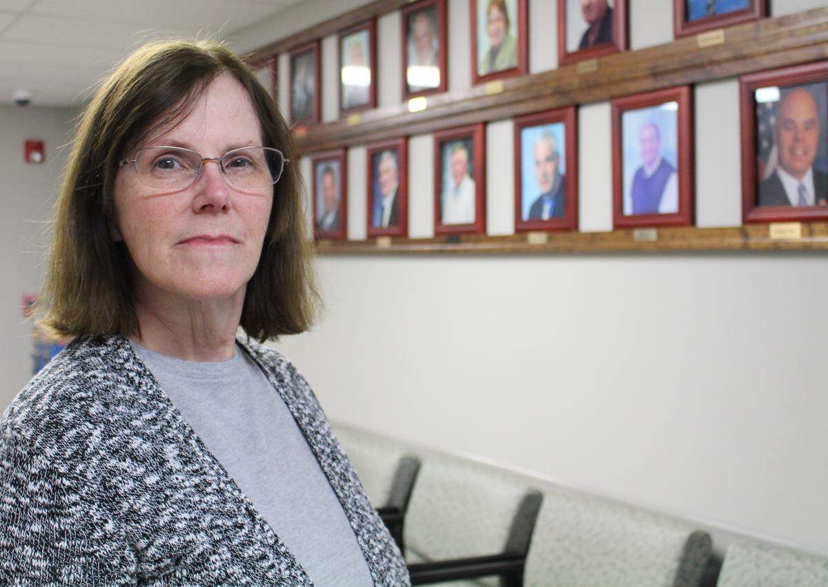 Dr. Deanna DuComb, a dermatologist in Carlyle and former Clinton County Board of Health member, opposes a proposal to move the county’s Health Department to Breese.