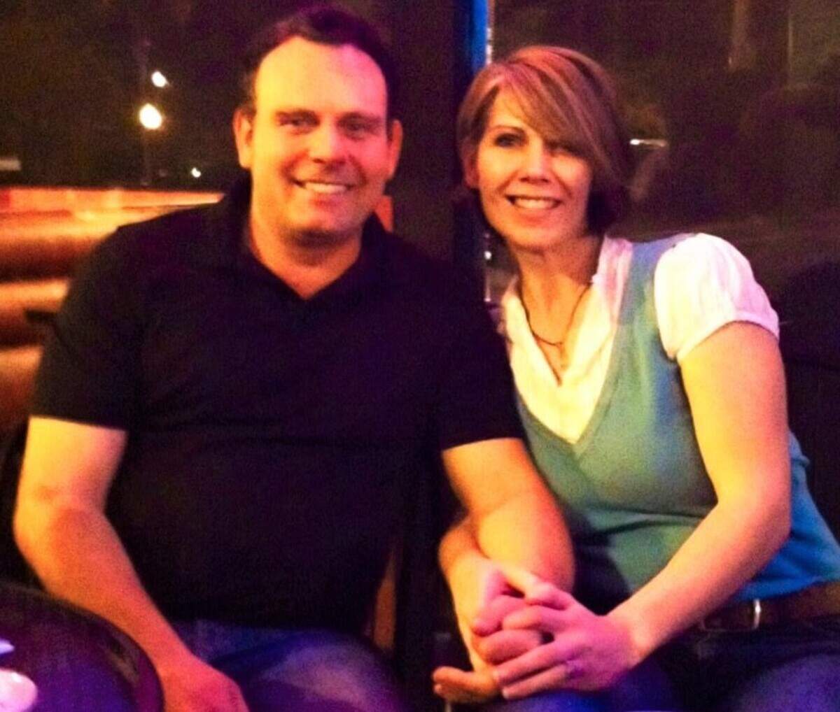 Dawn Forness, right, serves as business manager for her husband, Bill, who travels all over the country as a Johnny Cash tribute artist. She used to work in real estate.
