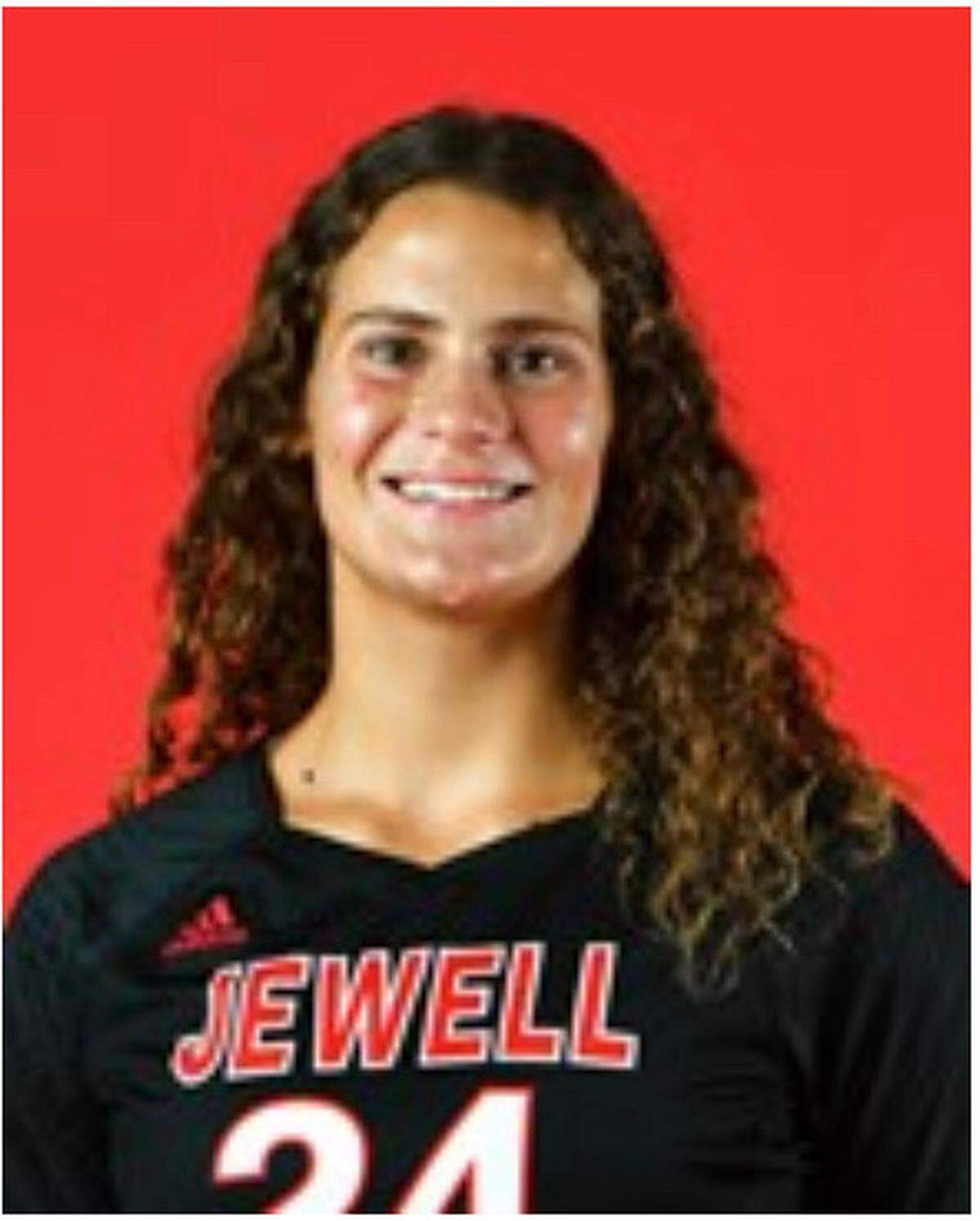 Pictured is 2021 Highland High School graduate and William Jewell sophomore-to-be Bella LaPorta, an outside hitter for the volleyball team.