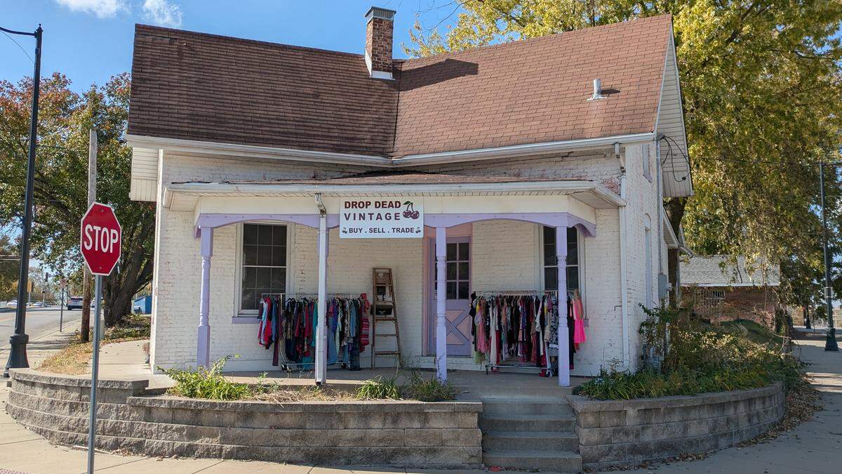 Drop Dead Vintage in Belleville opens on Halloween.
