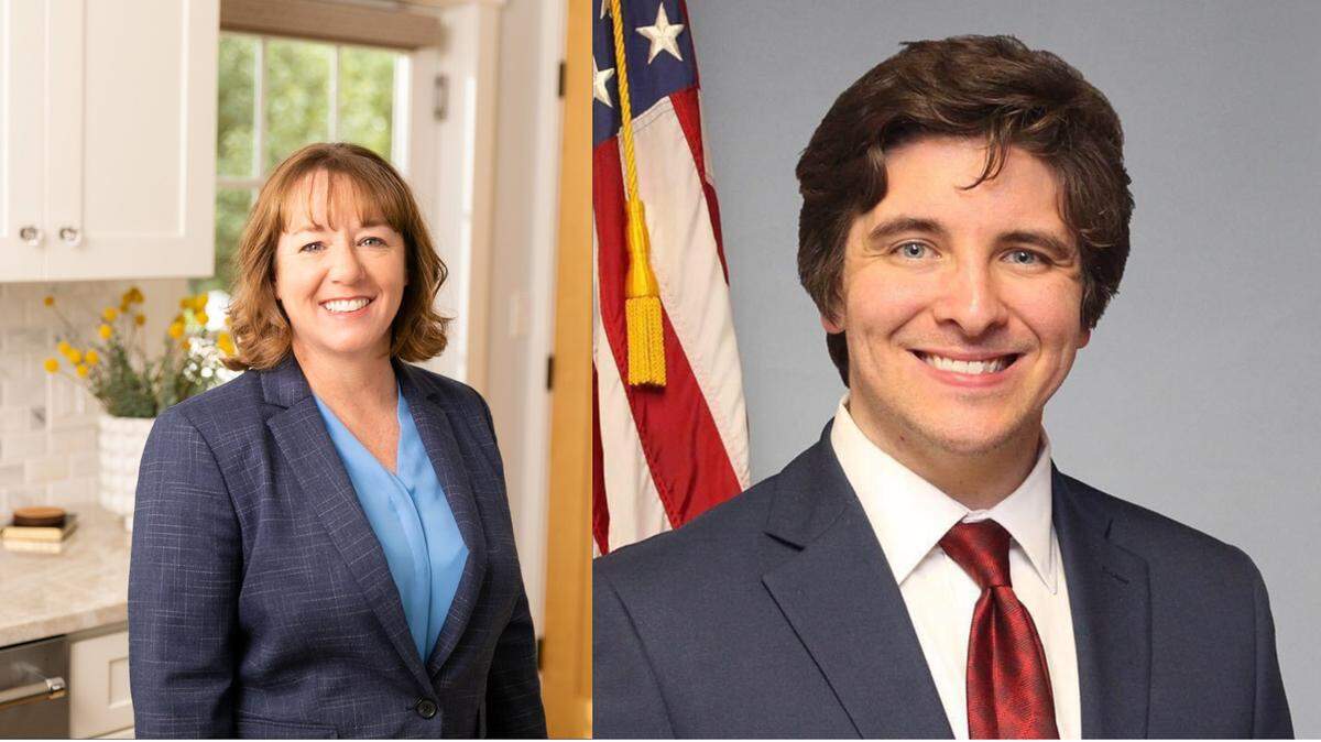 Amy Elik and Nick Raftopoulos, candidates for Illinois General Assembly in the 111th District.