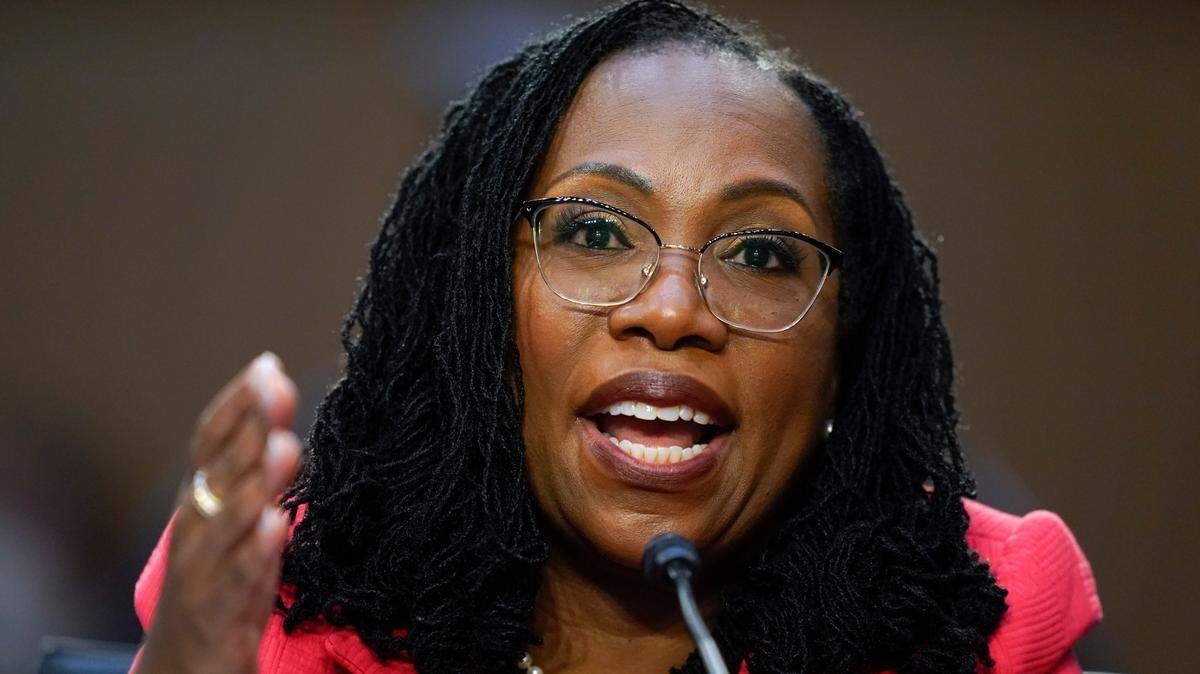 The Senate voted to confirm Ketanji Brown Jackson to the U.S. Supreme Court Thursday, April 7, 2022.