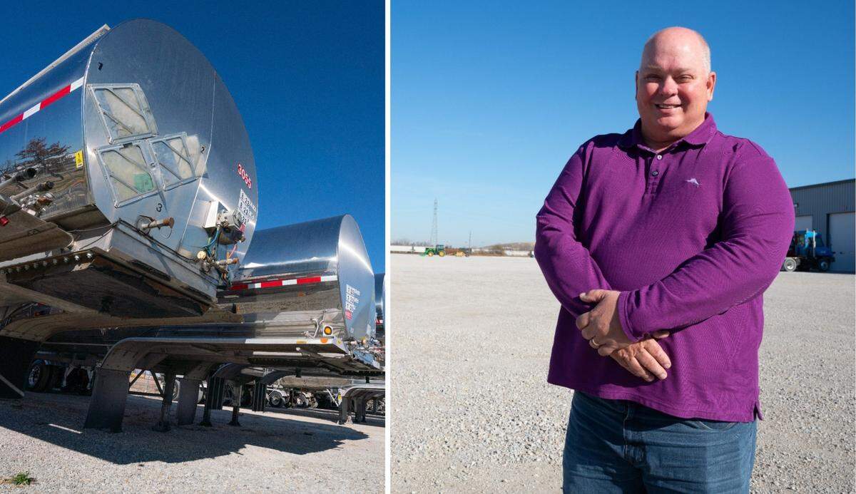 Joe Newman, owner of Newman Carriers in Fairmont City, wants to build a spur from railroad tracks to his building so he can unload tanks of chemicals, resin and petroleum products for distribution in the St. Louis region.