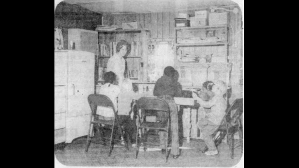 This interior shot of the Kennedy-King Center in Belleville appeared in the Belleville News-Democrat as part of a 1973 story on the community center on South 20th Street that served both white and Black residents.
