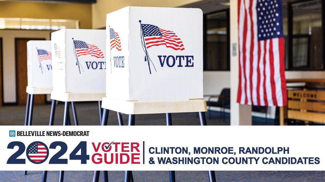 2024 Voter Guide: Clinton, Monroe, Randolph and Washington, Illinois county elections 