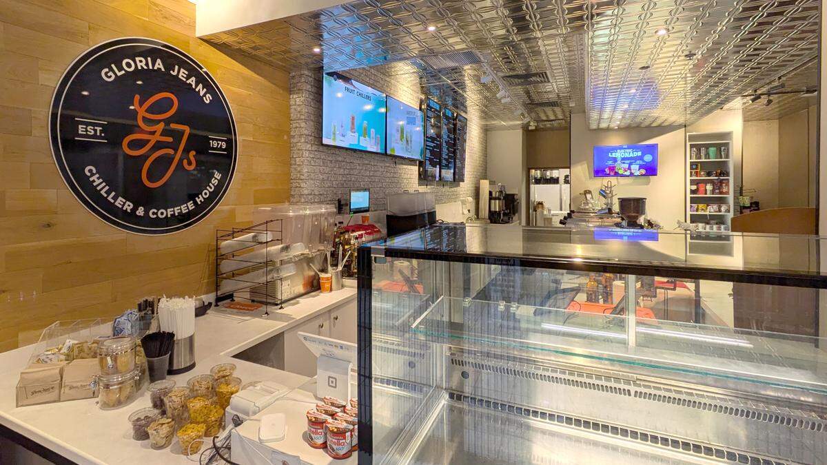 Gloria Jean’s Coffees is now open at St. Clair Square.