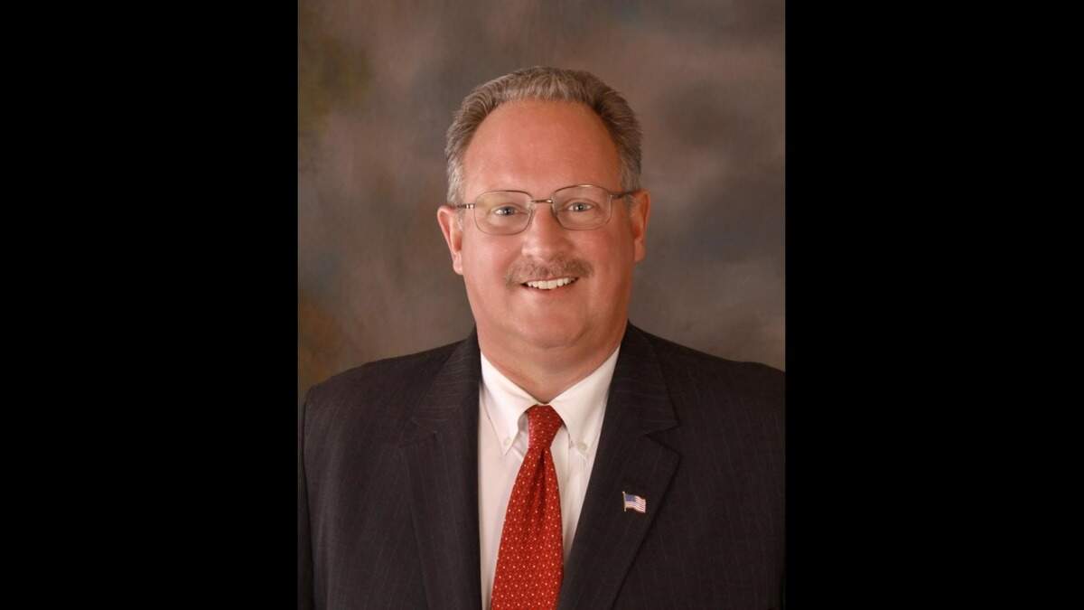 Former Mayor Mark Eckert, who died Wednesday, is shown in his obituary photo on the Renner Funeral Home website. His funeral service was held Monday, following visitations on Sunday and Monday.