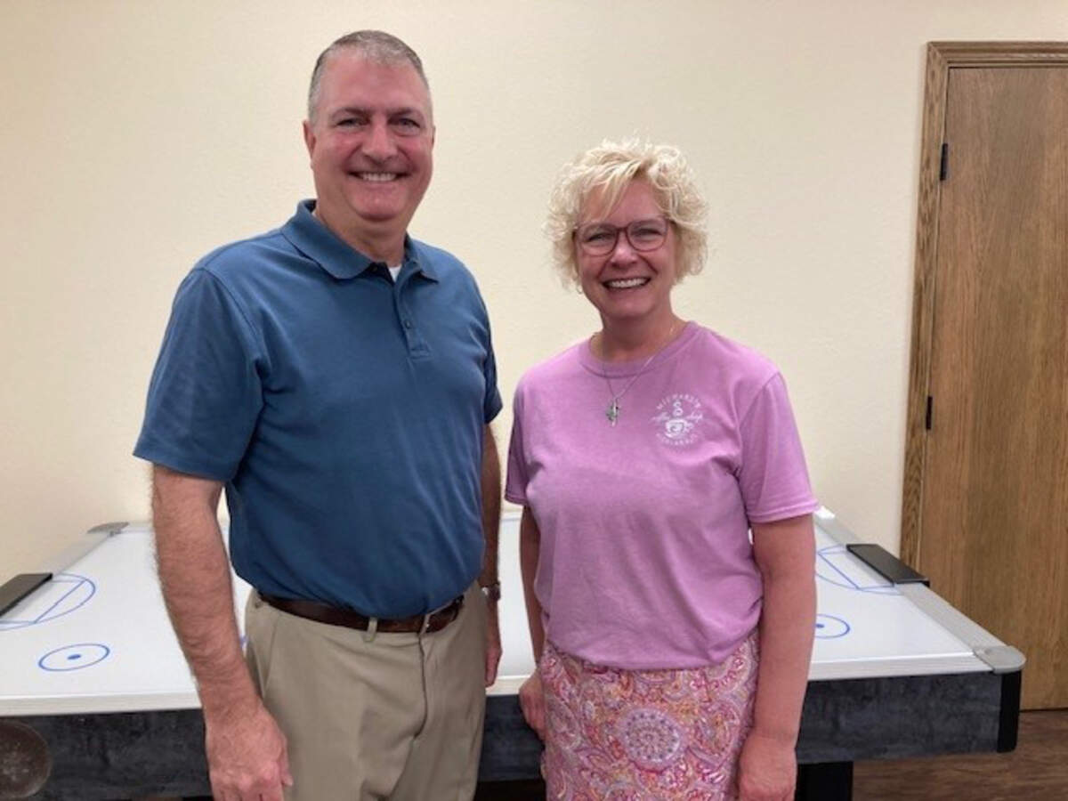 Highland Area Community Foundation newly elected board members Jay Korte and Lisa Michael