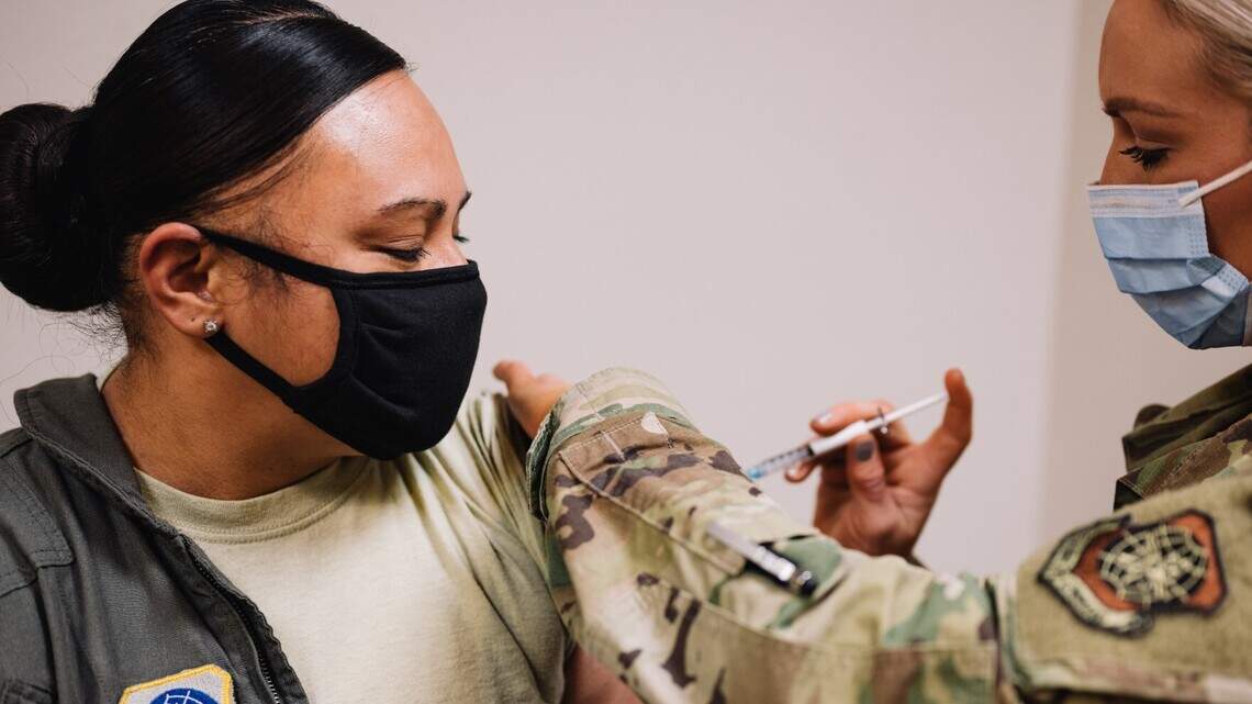 Despite mandate, Scott Air Force Base still working to convince vaccine holdouts