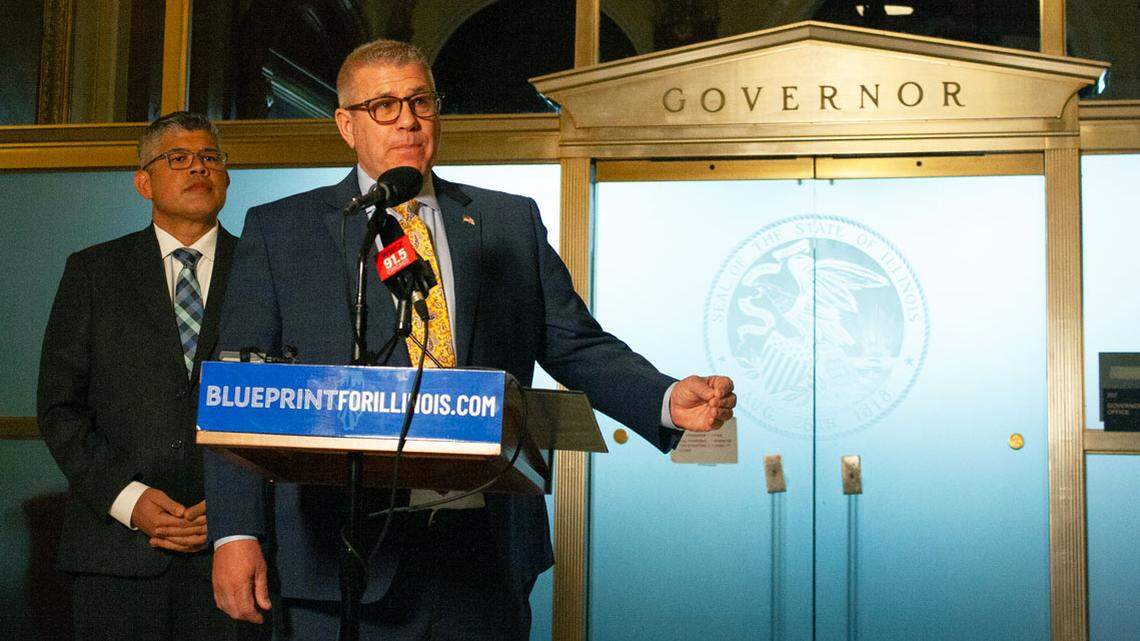 Bailey proposes ‘Illinois DOGE’ as Republican governor’s race turns to spending