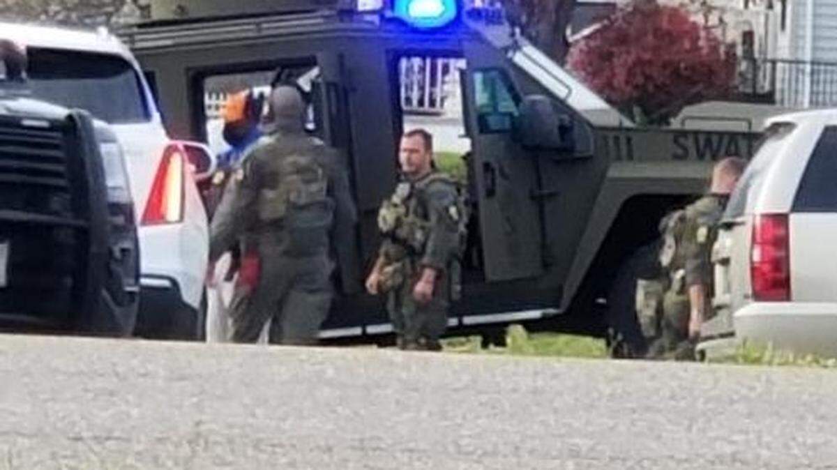 Illinois State Police troopers, attempting to serve a search warrant in the 500 block of North 46th Street in East St. Louis, were fired upon as they entered the home. The sole occupant of the house is now in custody. No one was injured, police said.