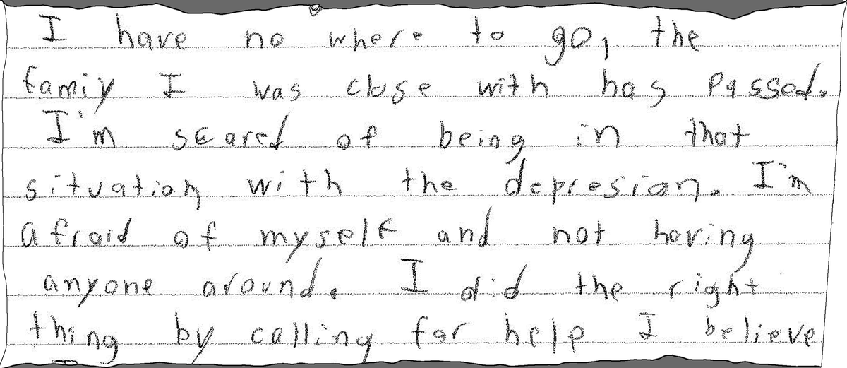 A man faced eviction in 2016 after he called 911 to get help for his girlfriend, who was overdosing on heroin in his home. This is an excerpt of the letter he wrote to the city to appeal the imminent eviction.