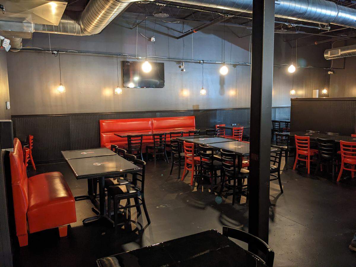 A view of the dining area at Ray’s SoulFood & Turkey Legs in O’Fallon