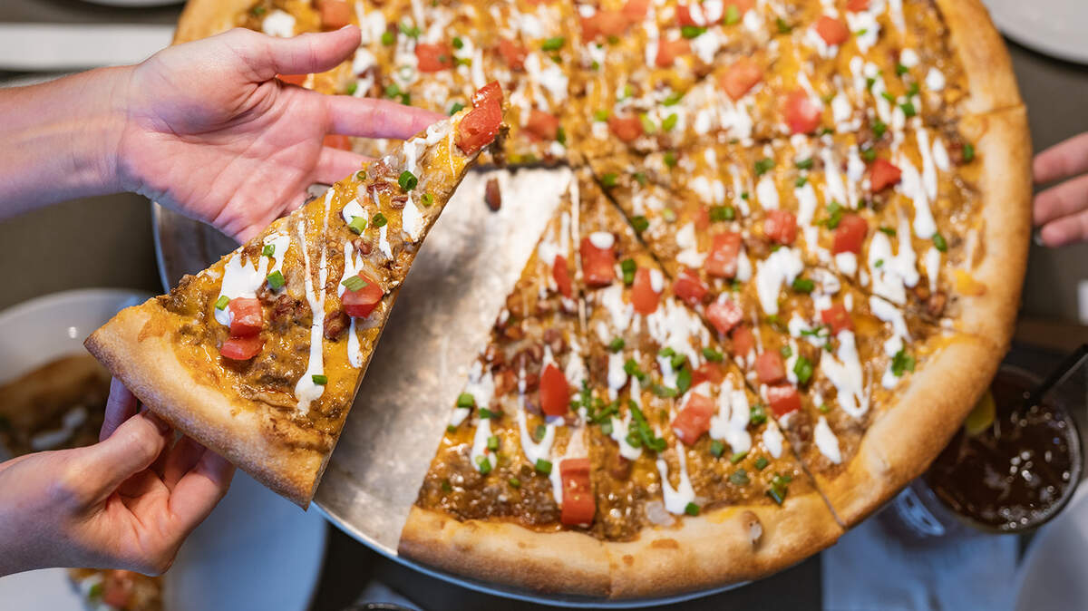 Dewey's Pizza will offer the Skyline Dip Deluxe through Oct. 20.