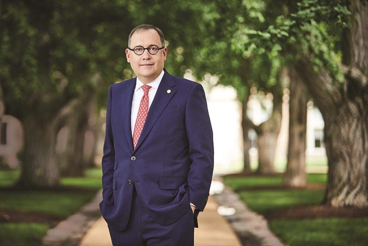 Washington University Chancellor Andrew D. Martin
