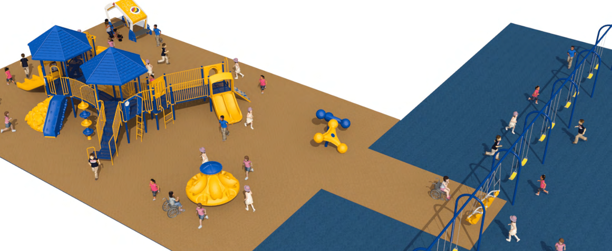 The playground for Moye Elementary’s youngest students will be getting some big upgrades this summer, just in time for the next school year’s start. The O’Fallon school will feature a new plastic spinner, playground structure, playhouse and more.