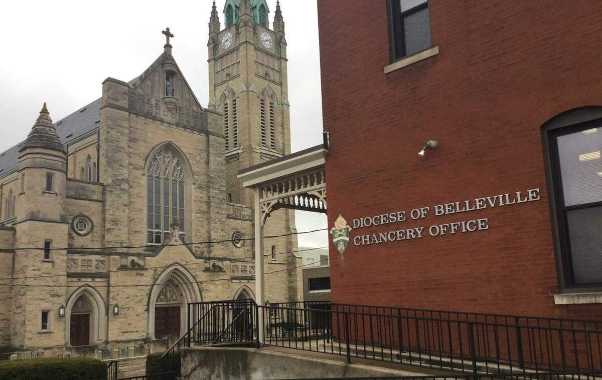 The Roman Catholic Diocese of Belleville is named in a lawsuit in which a woman alleges that officials at St. Clare Catholic School in O’Fallon covered up sexual abuse by a coach.