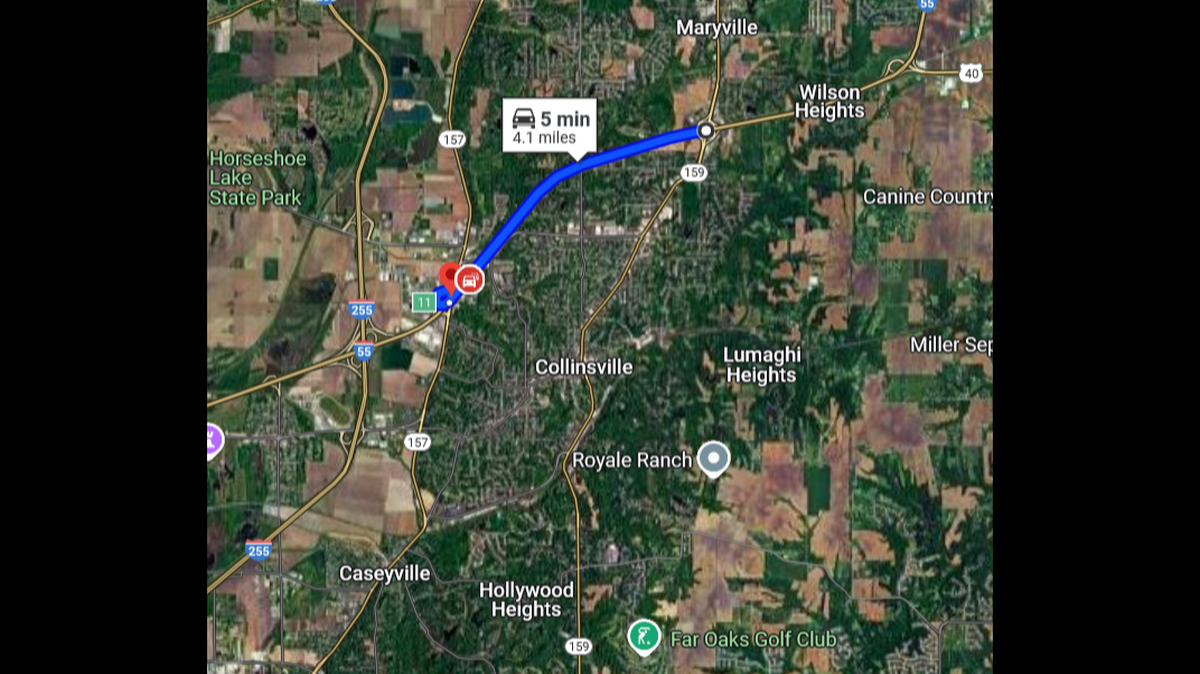 The blue highlighted section of road is going to be closed starting Friday.