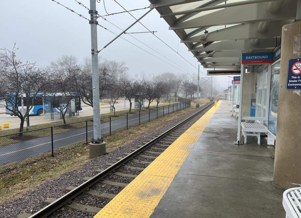 A 20-year-old man was shot on the Belleville MetroLink station platform just before midnight on Dec. 23 by a man trying to rob him. The victim ran to a parked bus, where a fellow passenger and bus driver called 911.