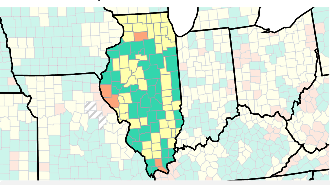 CDC reports 54 IL counties at elevated COVID levels. What to know about the metro-east