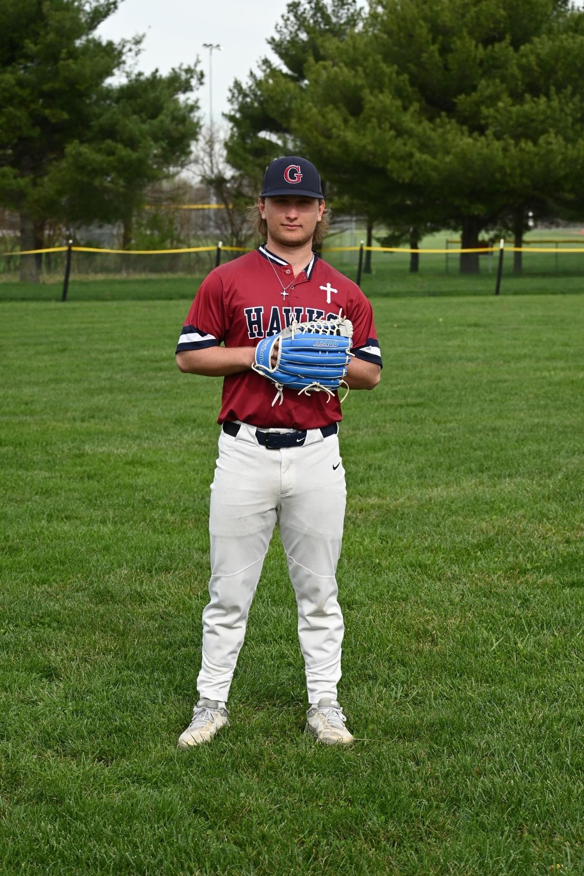 Daniel Darin of Gibault Catholic High School is the winner of this week’s Belleville News-Democrat Baseball Player of the Week high school poll, as selected by readers of bnd.com.​