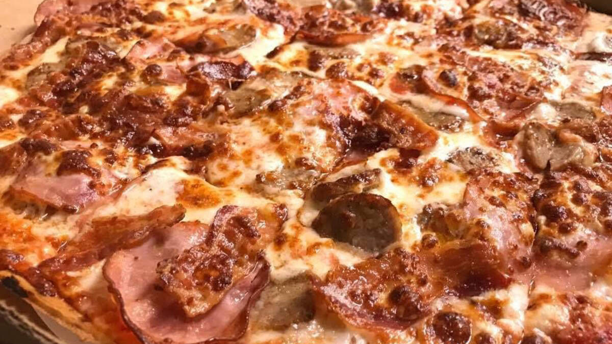 Pizza from FlamentCo’s The Place in O’Fallon